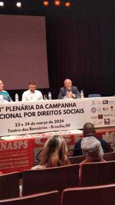 1 Plenria da Campanha Nacional por Direitos Sociais
